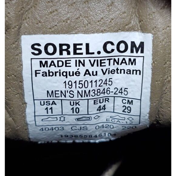 Sorel Madson II Boots Mens 11 Brown Suede Waterproof Lace Up Chukka Ankle Shoes - Picture 15 of 16